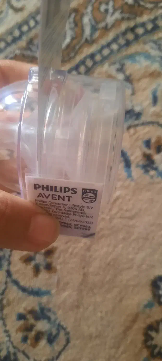 سر شیشه شیر اونت(فیلیپس) اصلی  و پلمپ|اسباب و اثاث بچه|لنجان, |دیوار