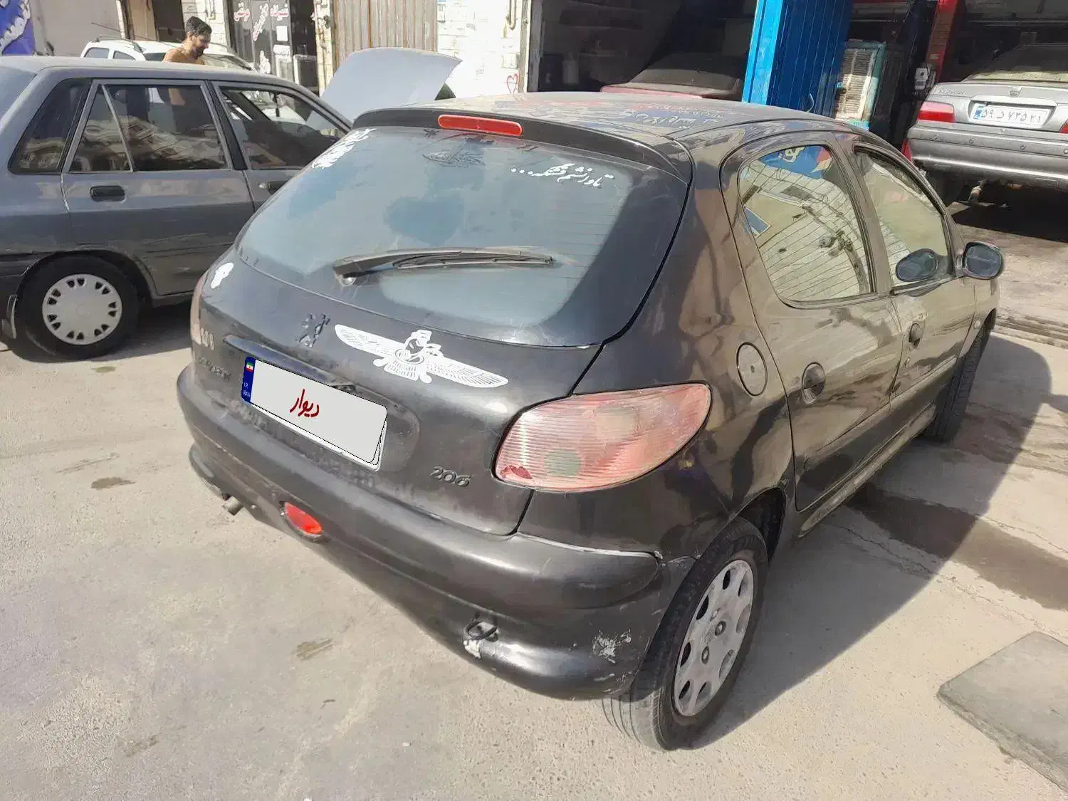 پژو ۲۰۶ تیپ3|خودرو سواری و وانت|محمدشهر, جعفرآباد|دیوار