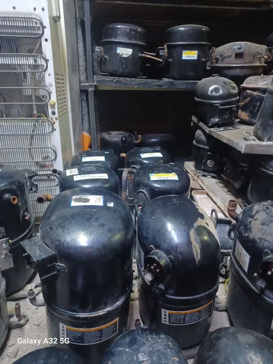 کمپرسور سوخته کولر گازی وکمپرسور یخچال|کولر گازی و فنکوئل|مشهد, شهید احمدی روشن|دیوار