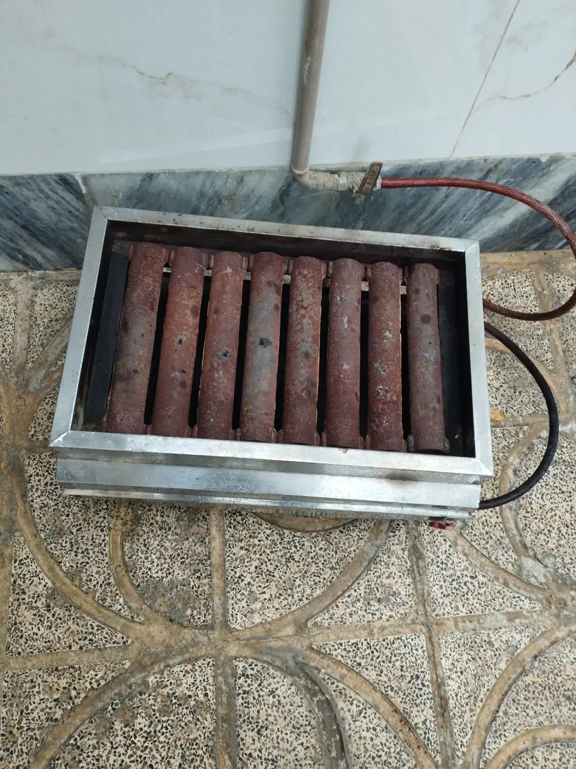 کباب پز استیل با چهار پایه|اجاق گاز و لوازم برقی پخت‌وپز|شیروان (لرستان), |دیوار