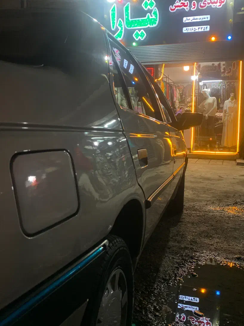 پژو ۴۰۵ GLX دوگانه نقرهای مدل ۹۱|خودرو سواری و وانت|رشت, یخسازی|دیوار