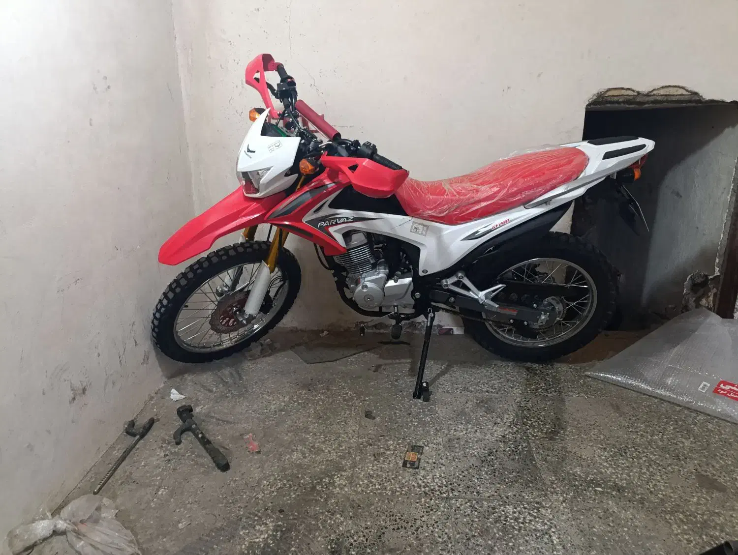 موتور تریل پرواز خشک ،باکسر BX200|موتورسیکلت|کوهدشت, |دیوار