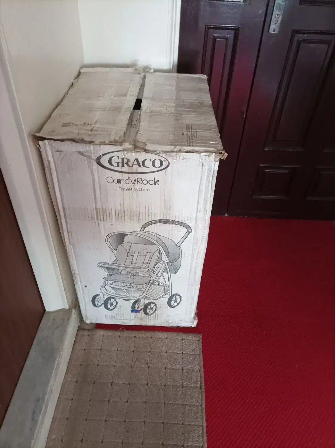 ست کالسکه و کریر گراکو مدل کندی راک|کالسکه و لوازم جانبی|قدس, شهرقدس|دیوار