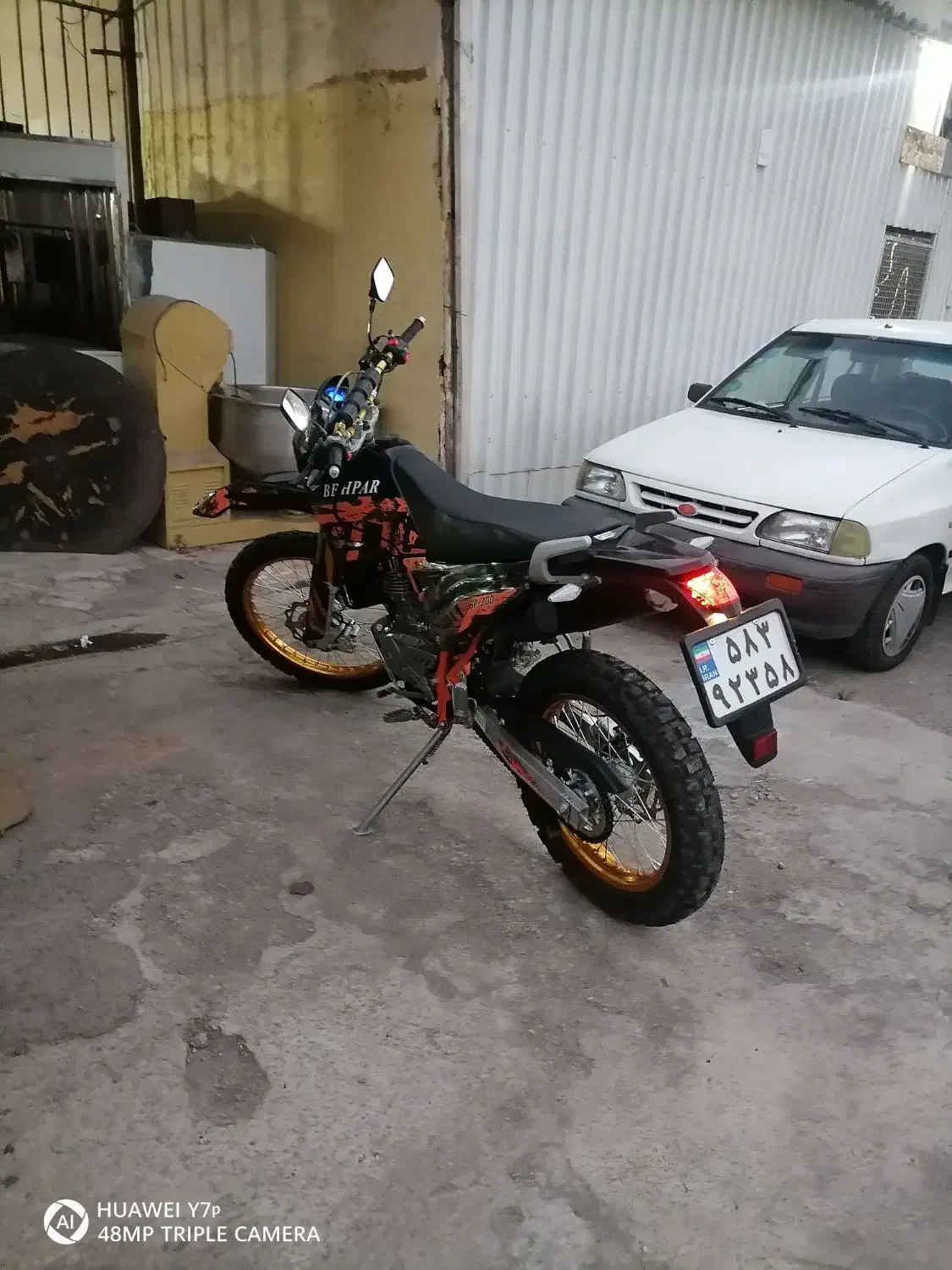 تریل بهپر طرح روان 200|موتورسیکلت|رشت, پیرکلاچای|دیوار