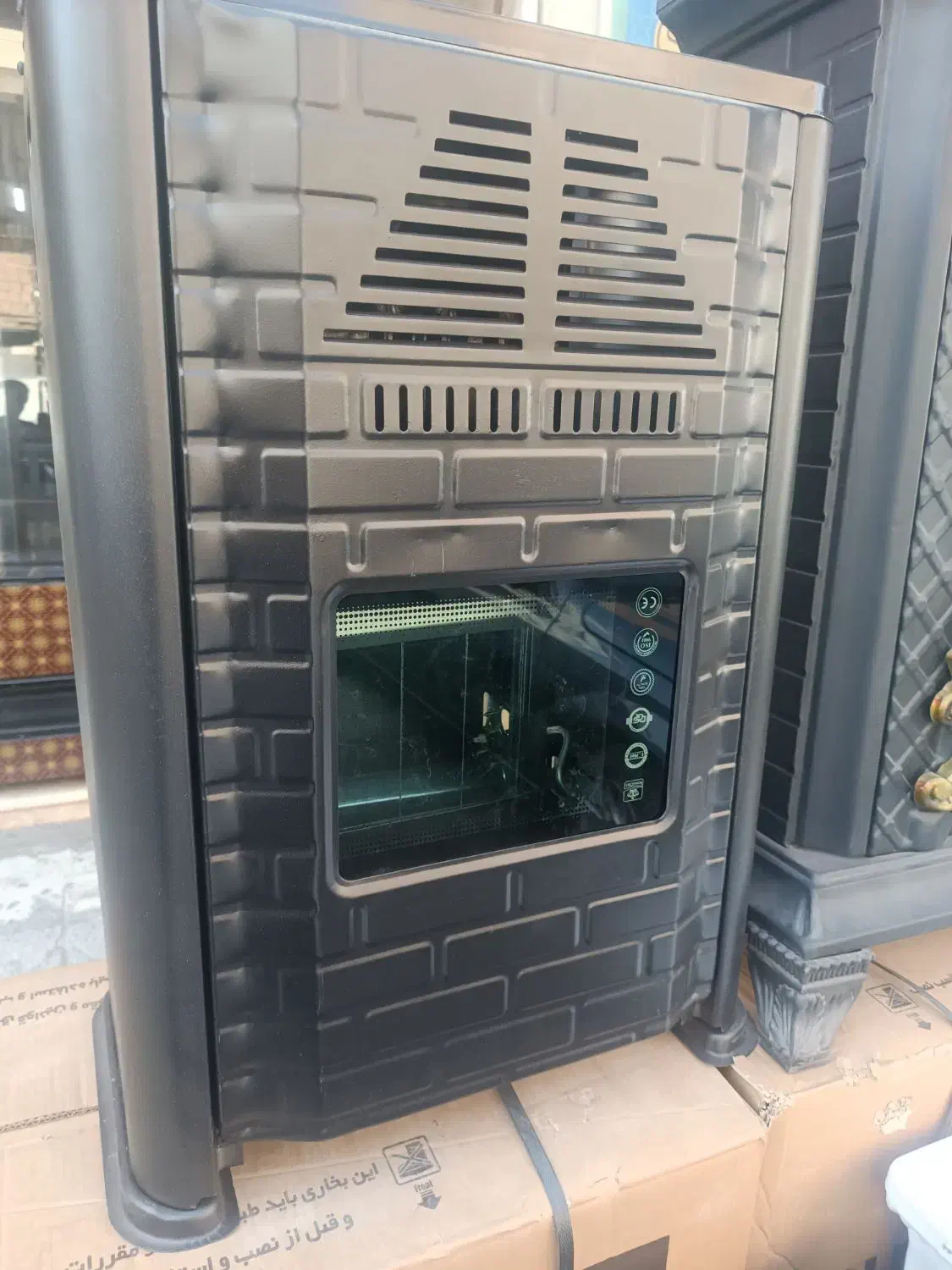 بخاری سایز کوچک|بخاری، هیتر، شومینه|نسیمشهر, |دیوار