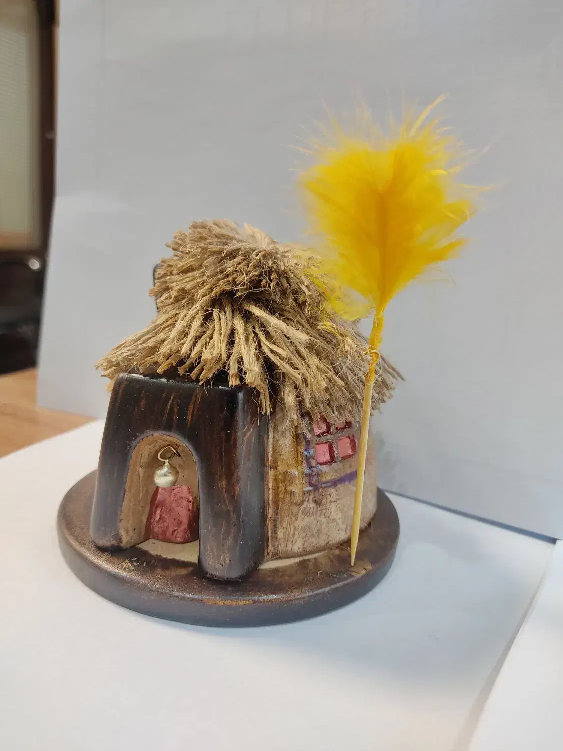 جا عودی مینیاتوری،کلبه ساحلی،سرخ پوستی در چند رنگ|صنایع دستی و سایر لوازم تزئینی|تهران, سردارجنگل|دیوار