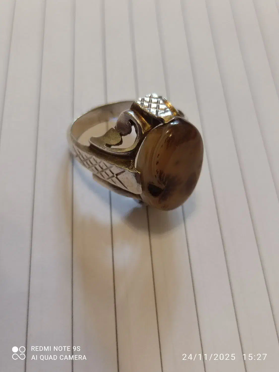 انگشتر نقره شجر قائن|جواهرات|ارومیه, |دیوار