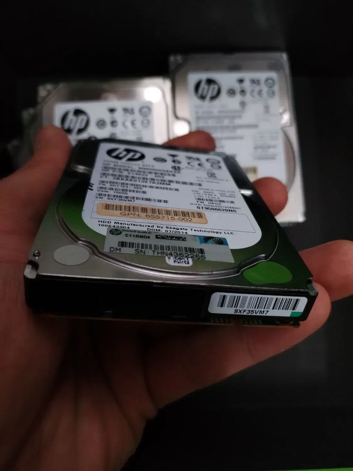 هارد 2.5 اینچ HP 500 گیگ|قطعات و لوازم جانبی رایانه|قم, شاه سید علی|دیوار