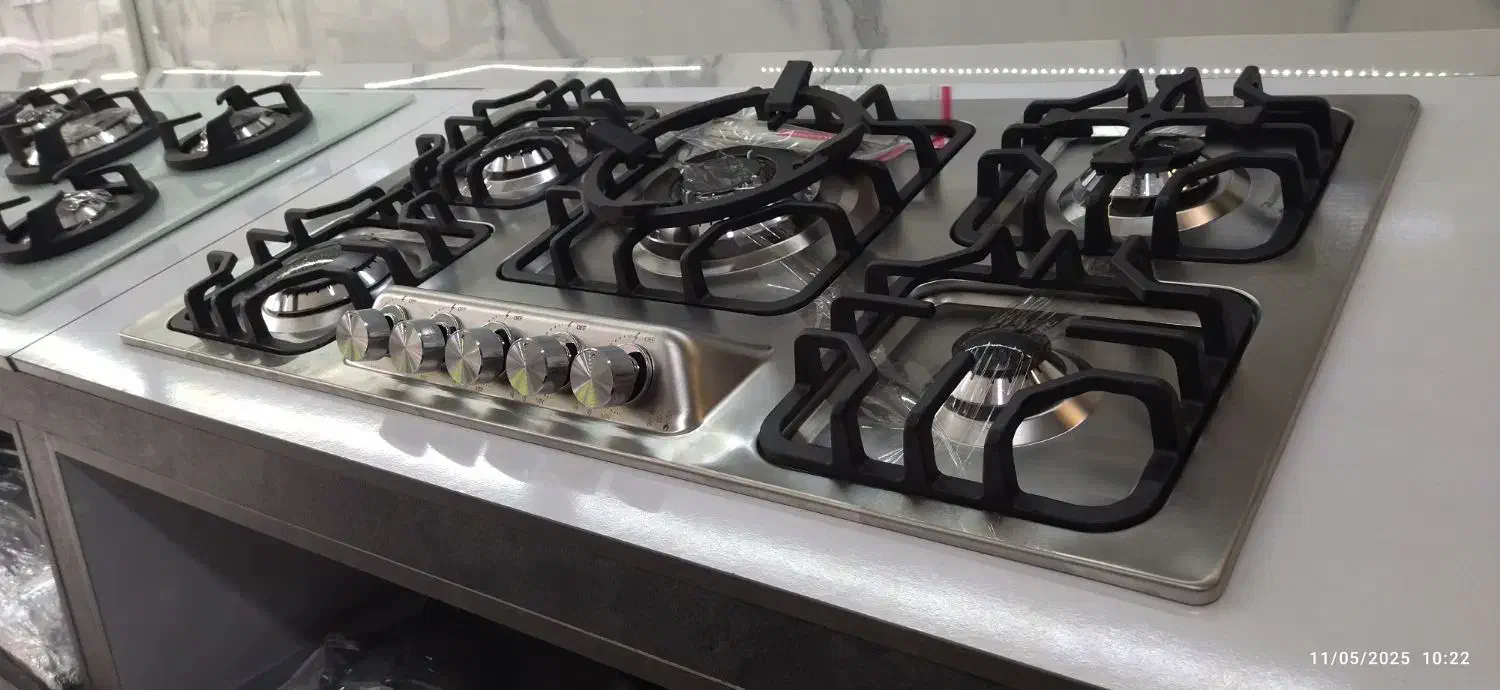 گاز شیشه واستیل ایتالیایی|اجاق گاز و لوازم برقی پختوپز|بیرجند, |دیوار