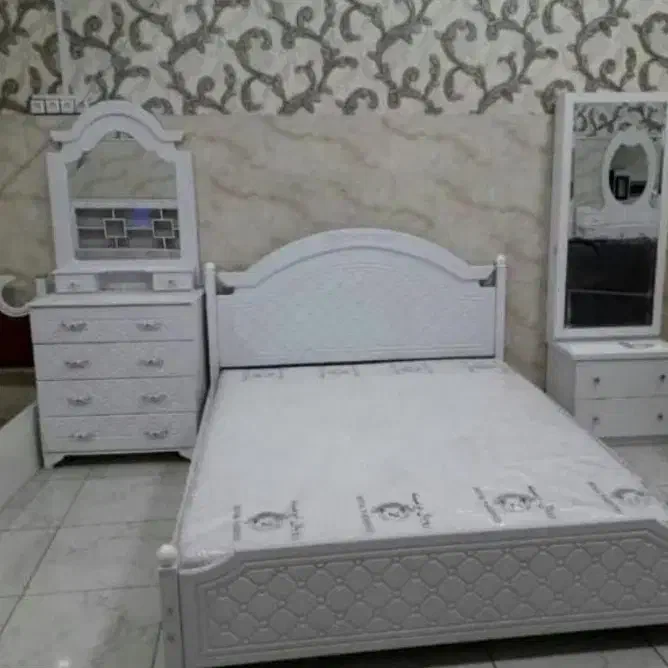 تخت دونفره نسترن وکیوم|تخت و سرویس خواب|قم, نیروگاه|دیوار