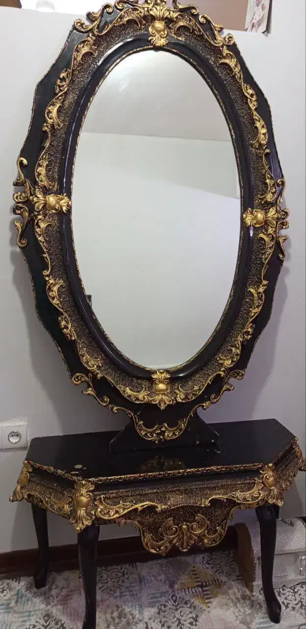 میز و آینه|آینه|قم, ولیعصر|دیوار