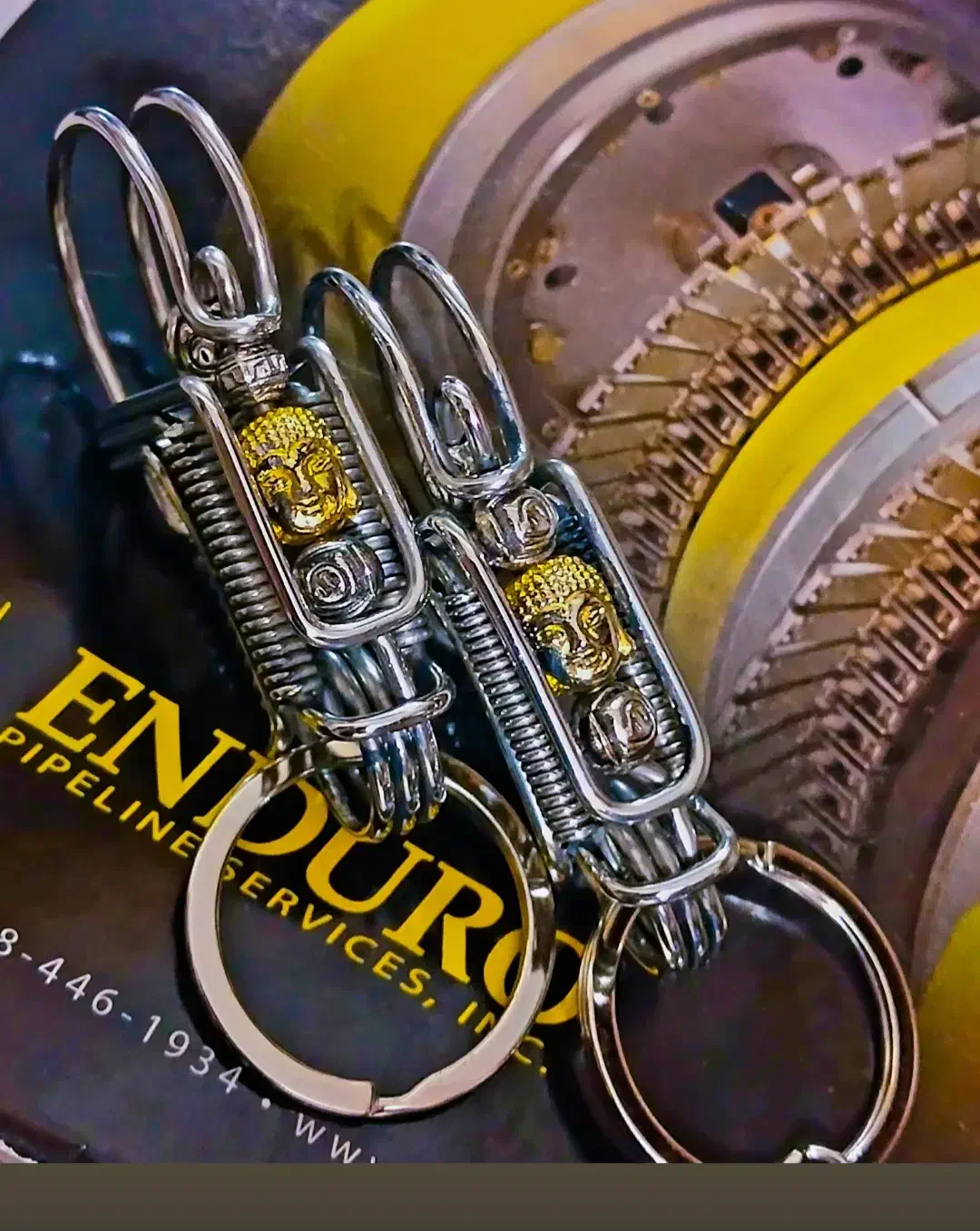 دستبند وجاکلیدی دستساز استیل|بدلیجات|ایذه, |دیوار