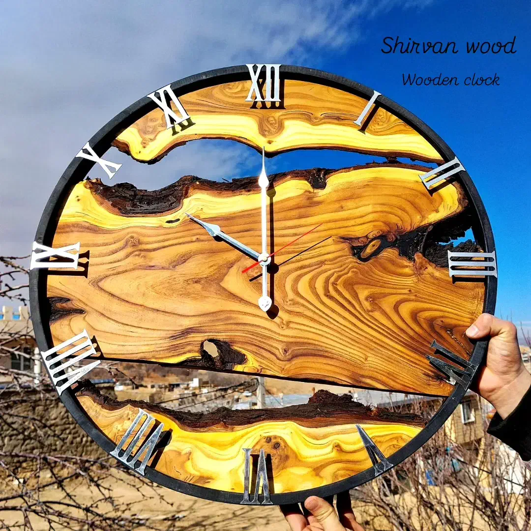 ساعت چوبی دیواری|ساعت دیواری و تزئینی|تهران, منیریه|دیوار