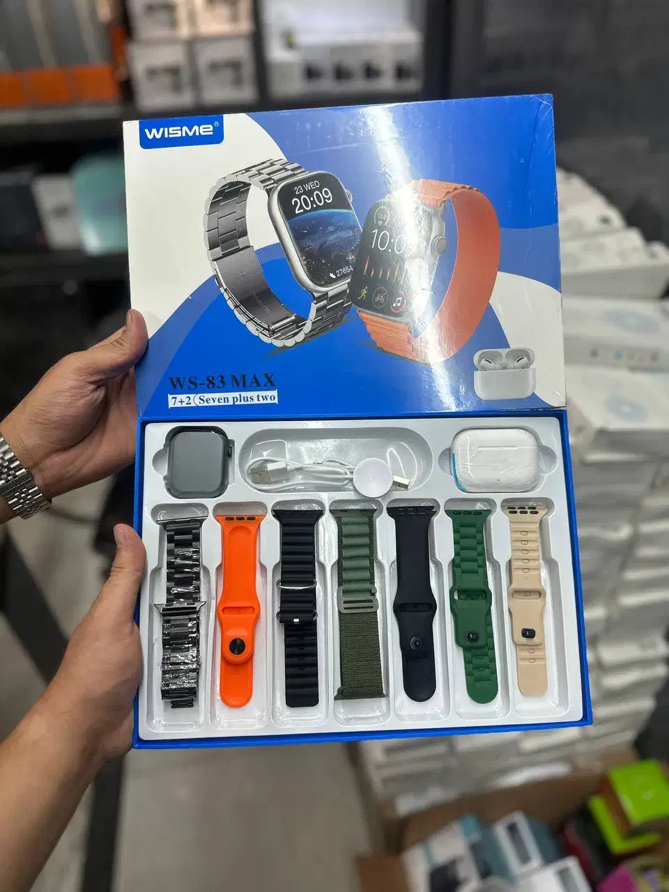 ساعت هوشمند ویسمی ws-83 max فقط عمده|لوازم جانبی موبایل و تبلت|تهران, خواجه نظام الملک|دیوار