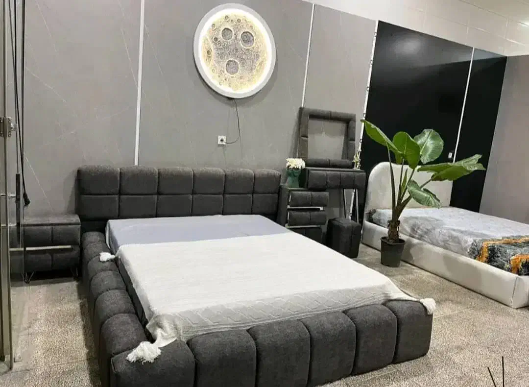 سرویس خواب دو نفره نیلا»*|تخت و سرویس خواب|کرمان, |دیوار