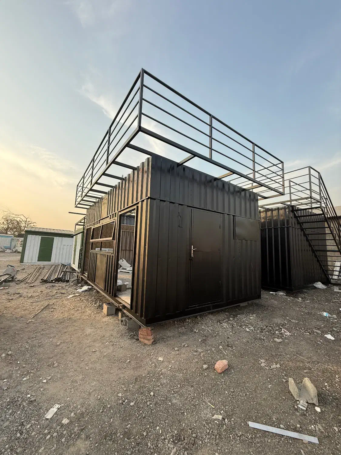 کانکس ۲۱ متری با تراس|مصالح و تجهیزات ساختمان|چهاردانگه (تهران), |دیوار