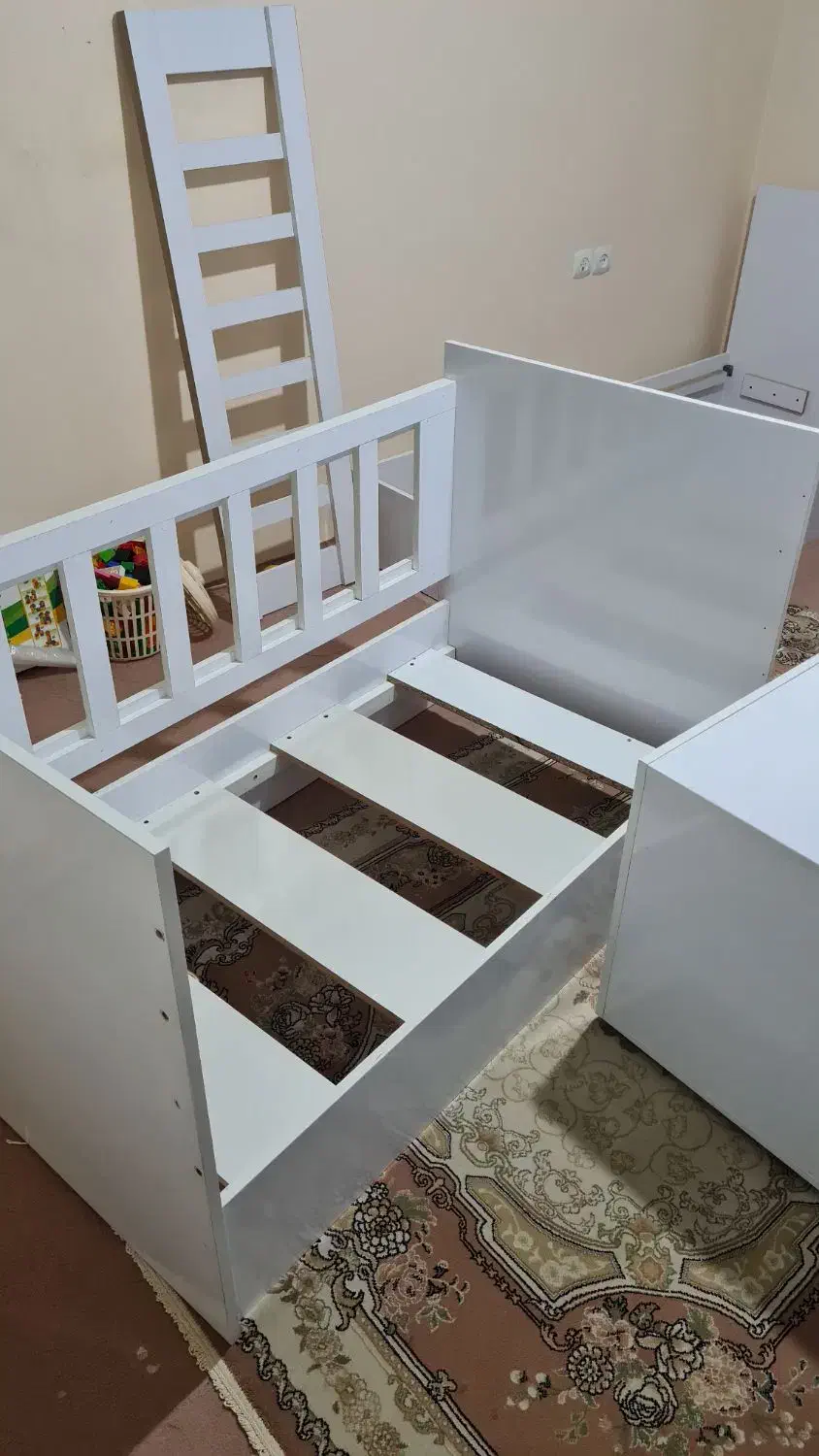 تخت کودک|تخت و سرویس خواب|خوی, |دیوار