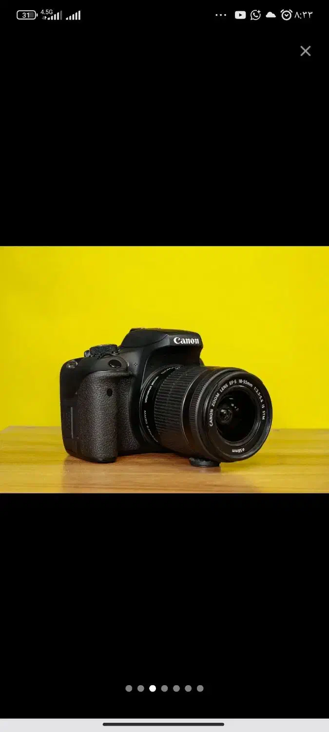 دوربین کانن750D|دوربین عکاسی و فیلمبرداری|سیرجان, |دیوار