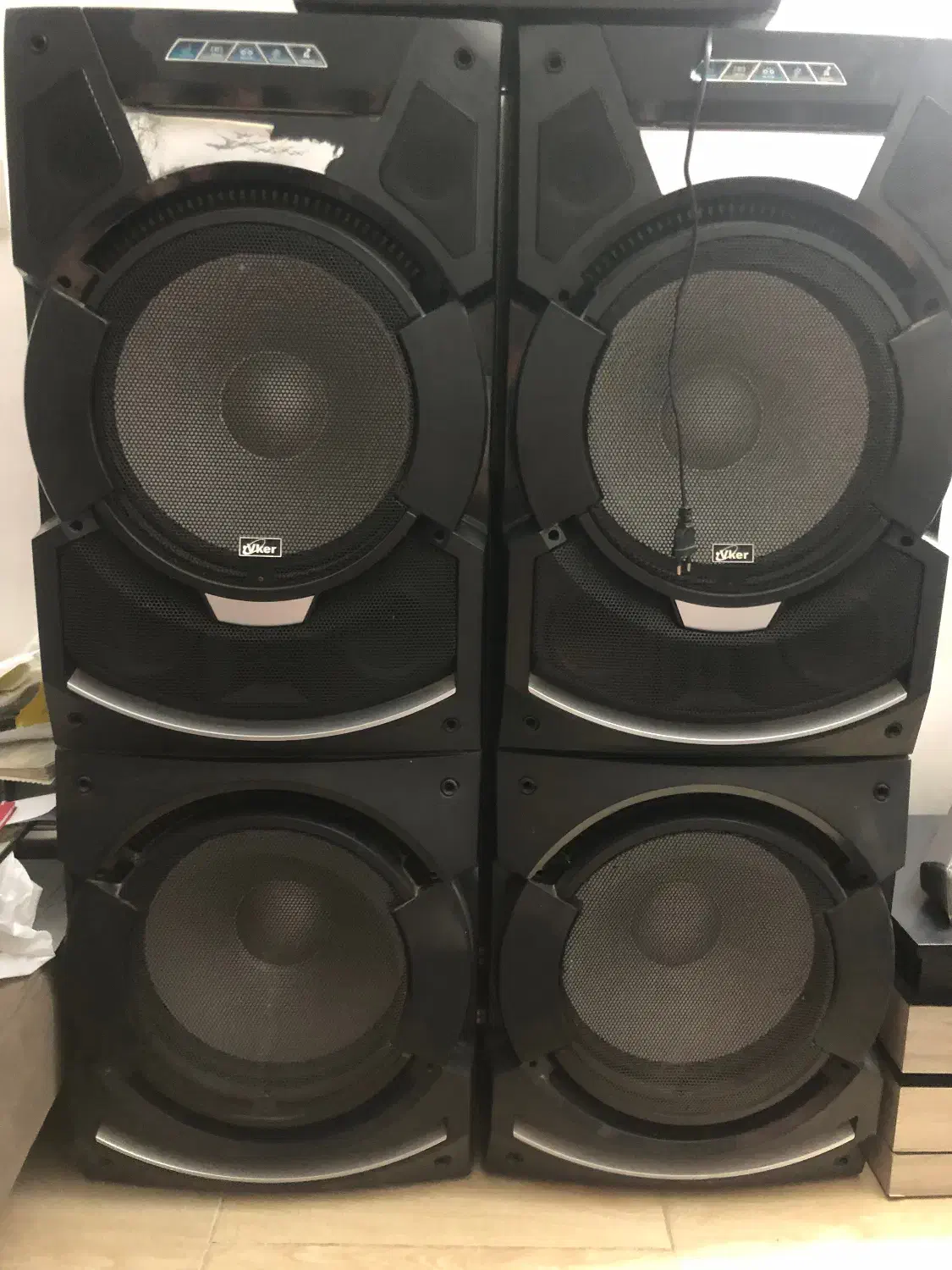 اسپیکر سه تیکه vker|سیستم صوتی خانگی|تهران, شیخ هادی|دیوار