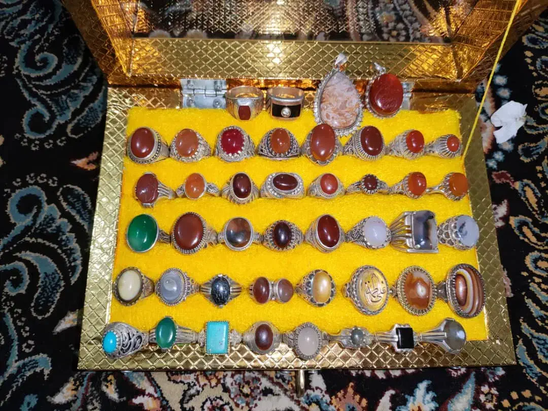 انگشترهای نقره درجه یک ، گرمی|بدلیجات|کرمان, |دیوار