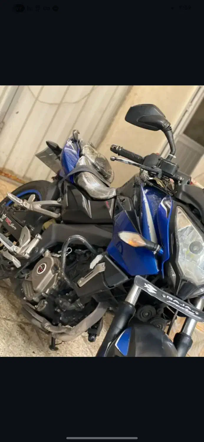 ns 200 آبی|موتورسیکلت|اسلامشهر, شهرک لاله|دیوار