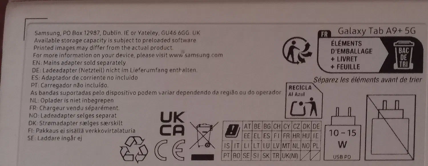 galaxy tab A9 5G|تبلت|تبریز, |دیوار