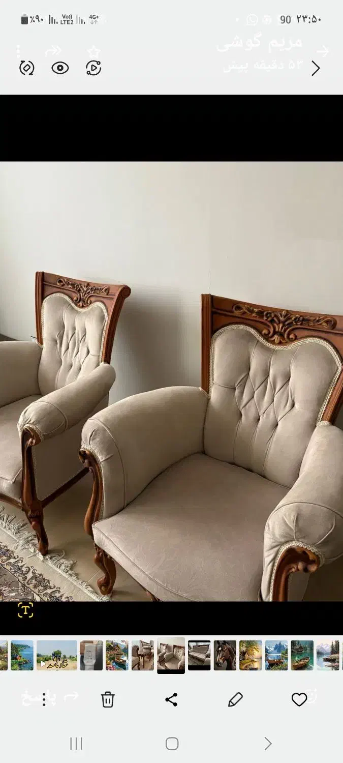 مبل|مبلمان خانگی و میز عسلی|شیراز, معالی‌آباد|دیوار