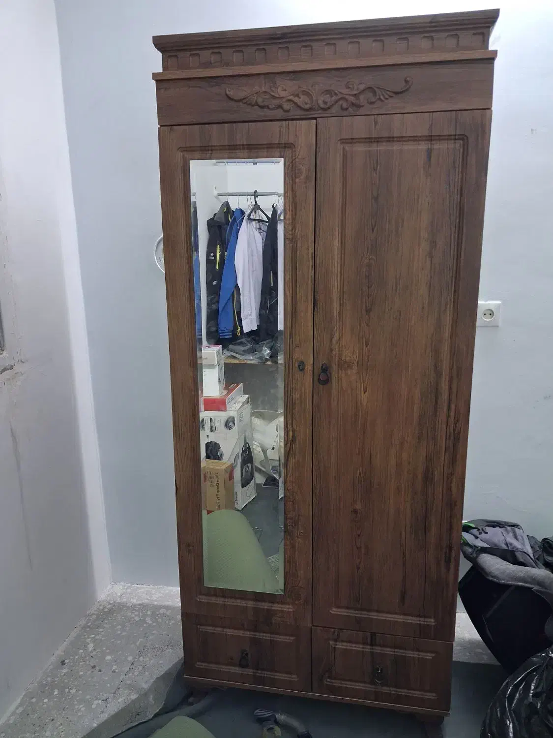 کمد لباس|جاکفشی، کمد، دراور|مشهد, چهارچشمه|دیوار