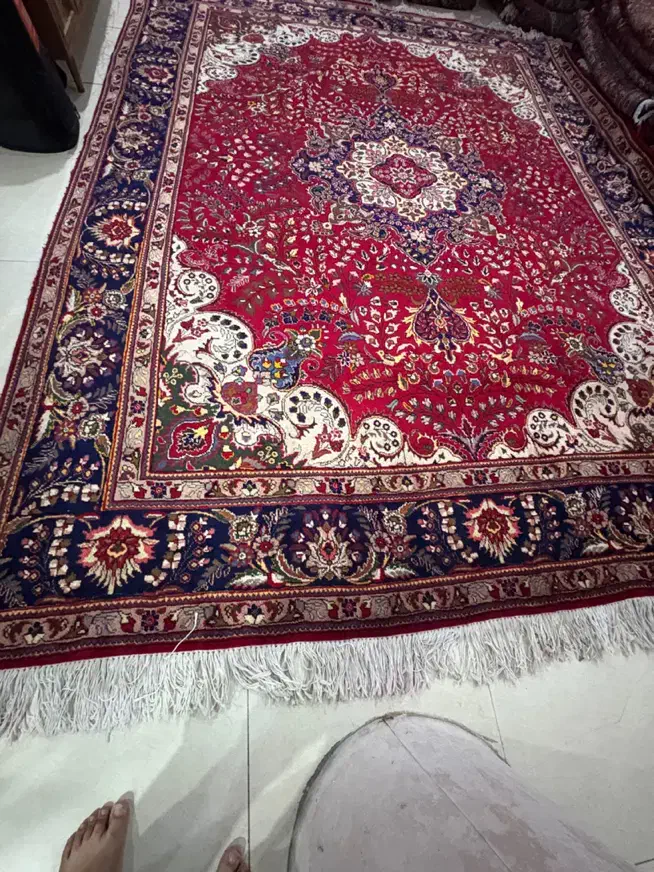 ۳تخته ۱۲متری دستباف تبریز درحدنو|فرش|تهران, محمودیه|دیوار