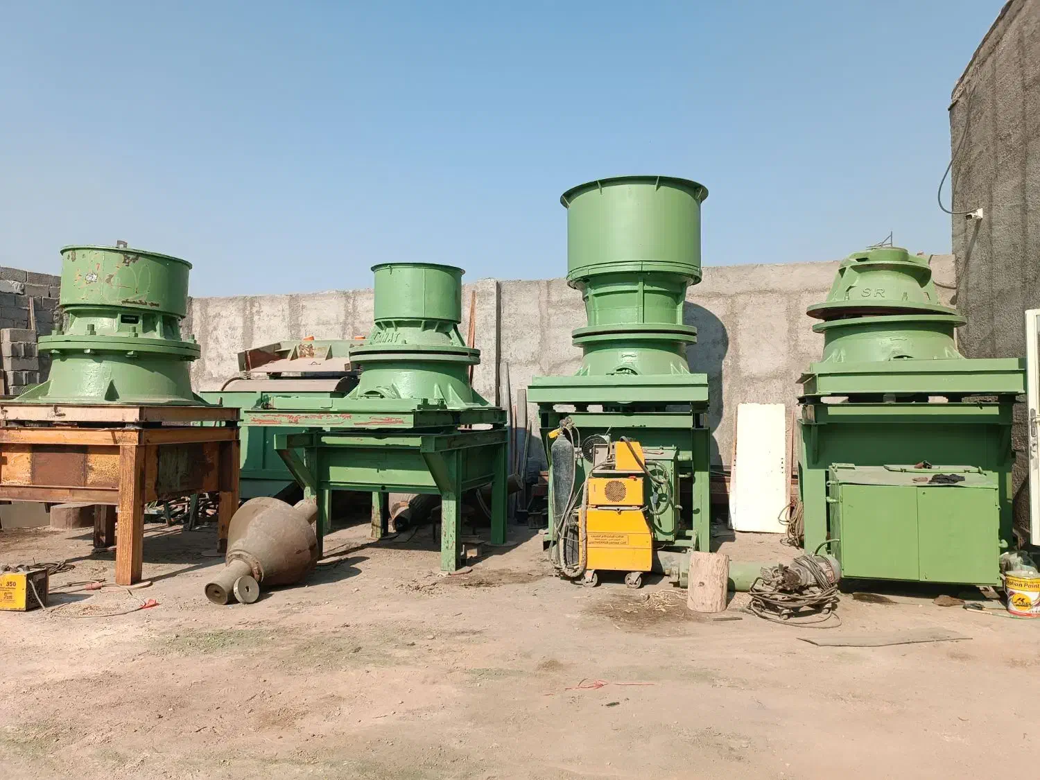 هیدرکن|ماشینآلات صنعتی|فردیس, نیروگاه برق|دیوار