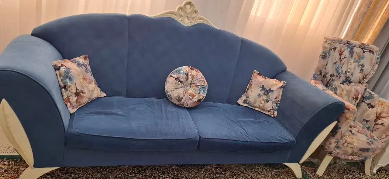 مبل ۷ نفره|مبلمان خانگی و میز عسلی|رودسر, |دیوار