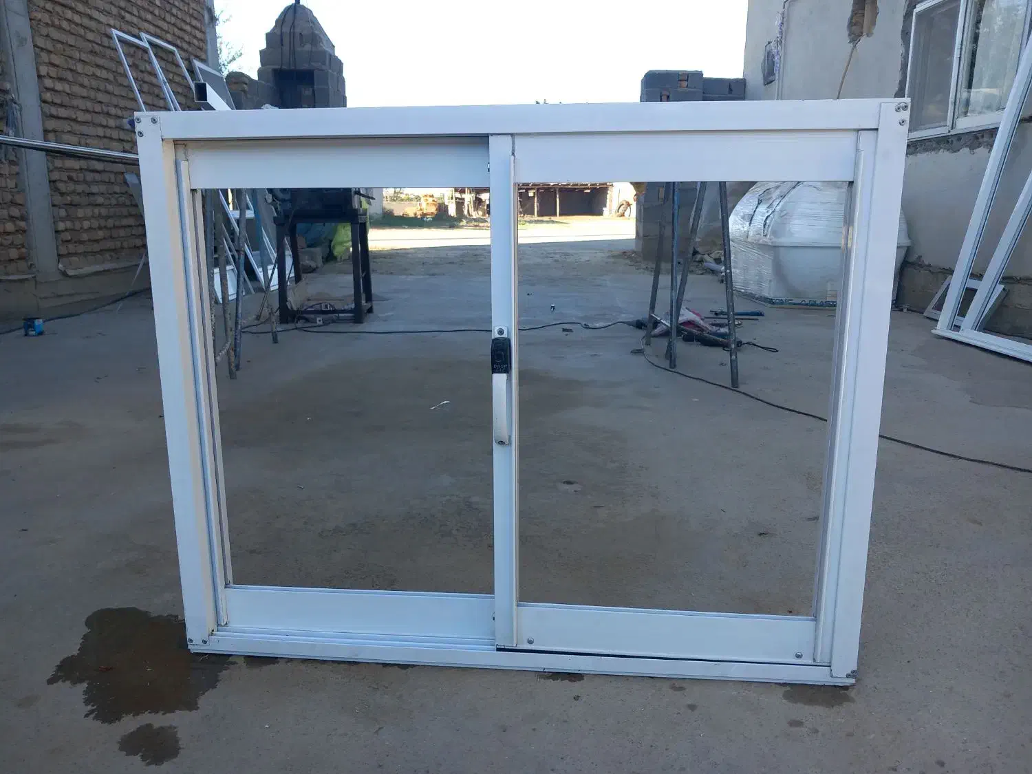 ۳عدد پنچره سفید ۱متر در ۸۰|مصالح و تجهیزات ساختمان|سیمین شهر, |دیوار