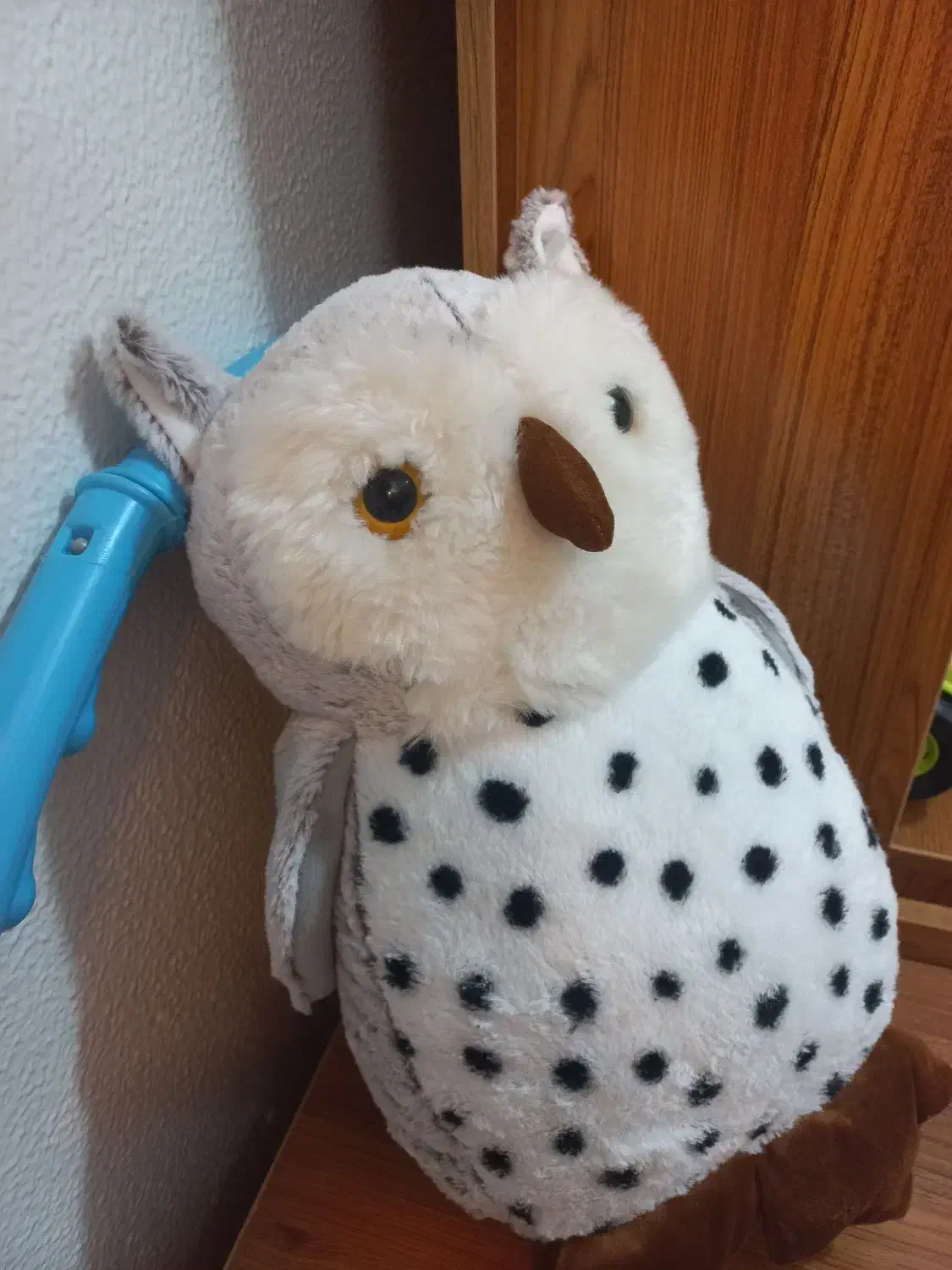 عروسک جغد کاملا نو|اسباب‌بازی بچه|شاهین‌شهر, فردوسی|دیوار