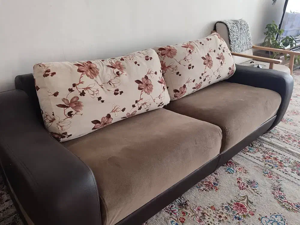 مبل ۷ نفره ترک|مبلمان خانگی و میز عسلی|شیراز, شهرک گلدشت حافظ‎|دیوار