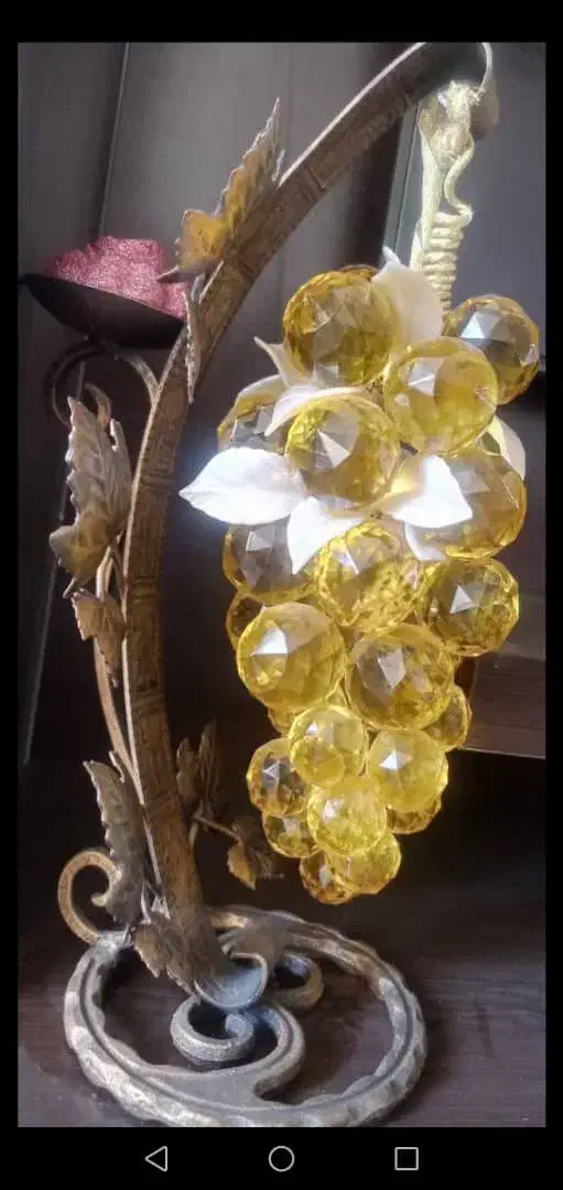 انگور کریستال با پایه|صنایع دستی و سایر لوازم تزئینی|یزد, |دیوار