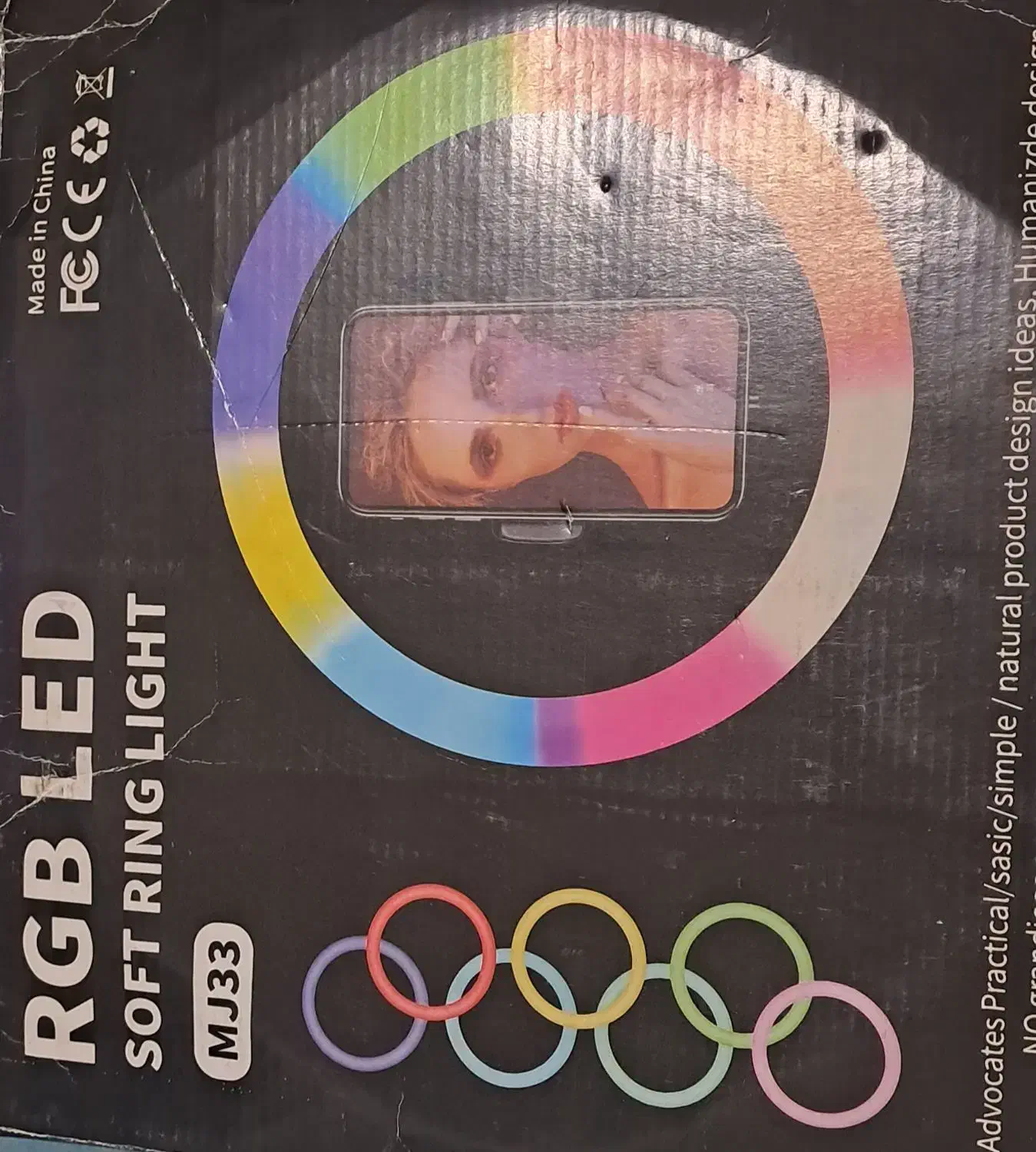 رینگ لایت|دوربین عکاسی و فیلم‌برداری|سنگر, |دیوار