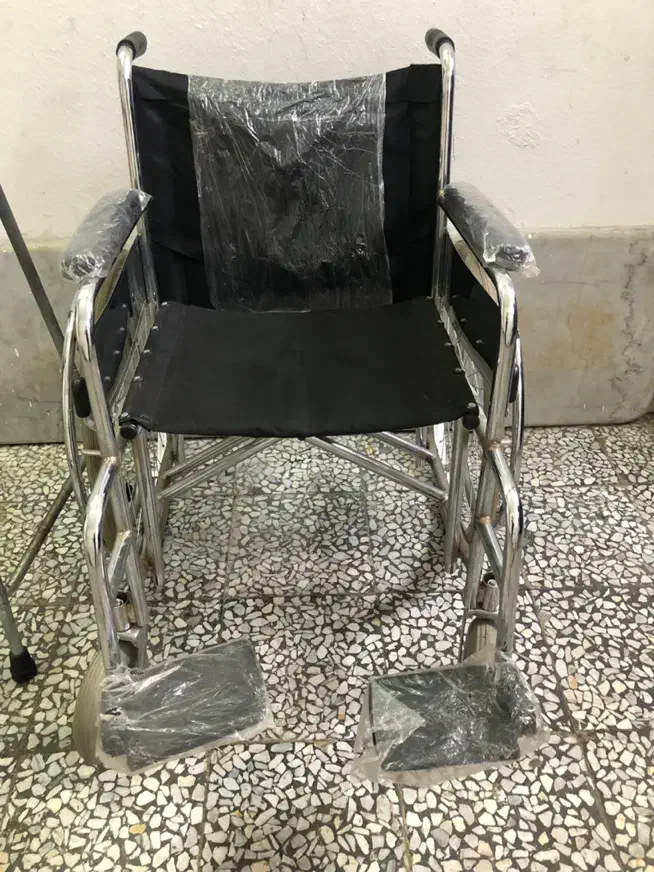 ویلچر سایز بزرگ در حد نو|آرایشی، بهداشتی، درمانی|رشت, گلزاران|دیوار