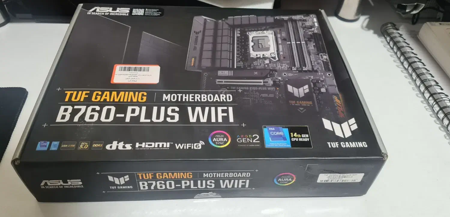 Asus motherboard b760 plus wifi|قطعات و لوازم جانبی رایانه|شیراز, دانشگاه شیراز|دیوار