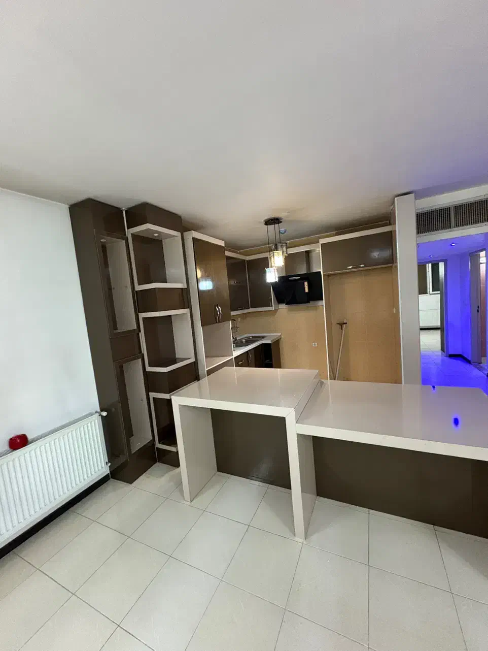 کابینت ام دی اف با سینک و هود|آبچکان و نظمدهنده ظروف|اصفهان, بهارستان|دیوار