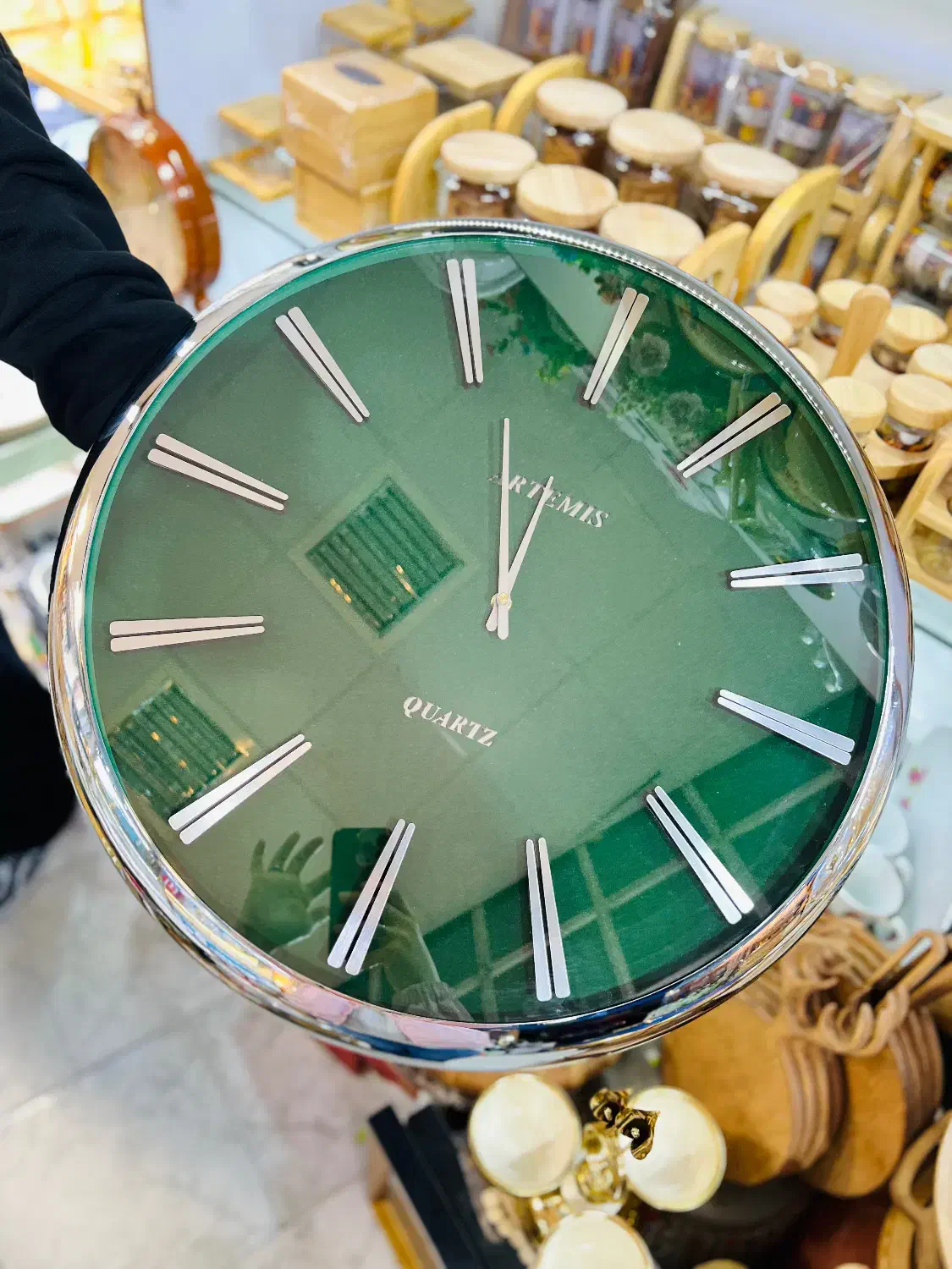 ساعت دیواری آرتمیس|ساعت دیواری و تزئینی|رشت, لاکانی|دیوار