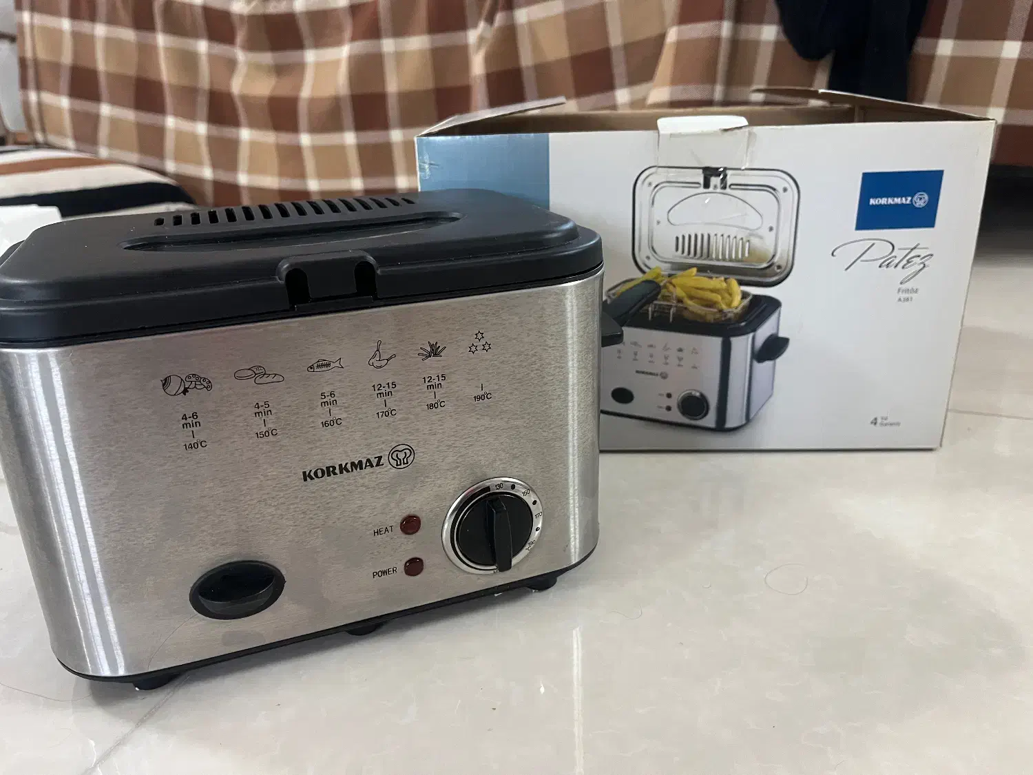 سرخ کن کرکماز ترک|اجاق گاز و لوازم برقی پختوپز|مشهد, سرافرازان|دیوار