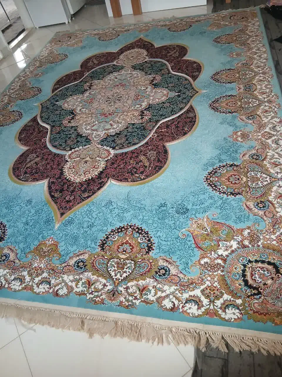 یک تخته فرش 12متری|فرش|ساروق, |دیوار