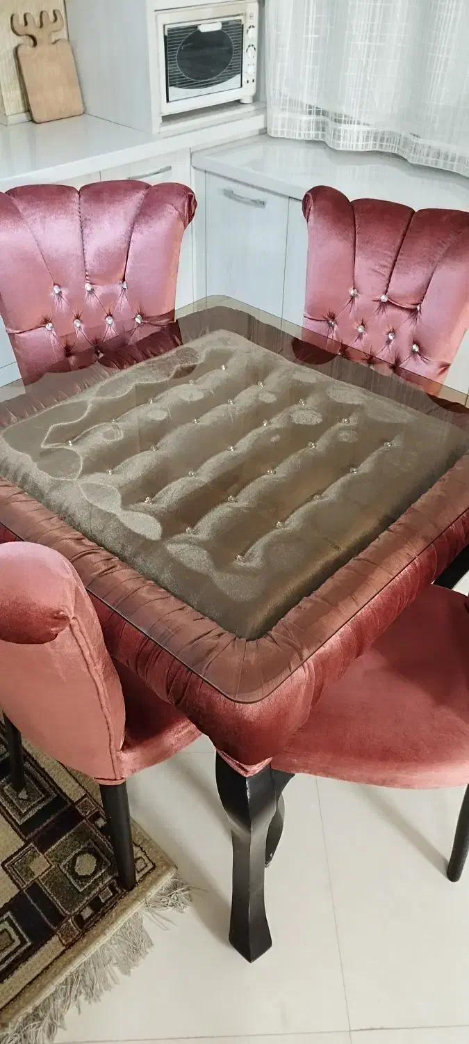 میز نهار خوری|میز و صندلی غذاخوری|مشهد, هفت تیر (حافظ)|دیوار