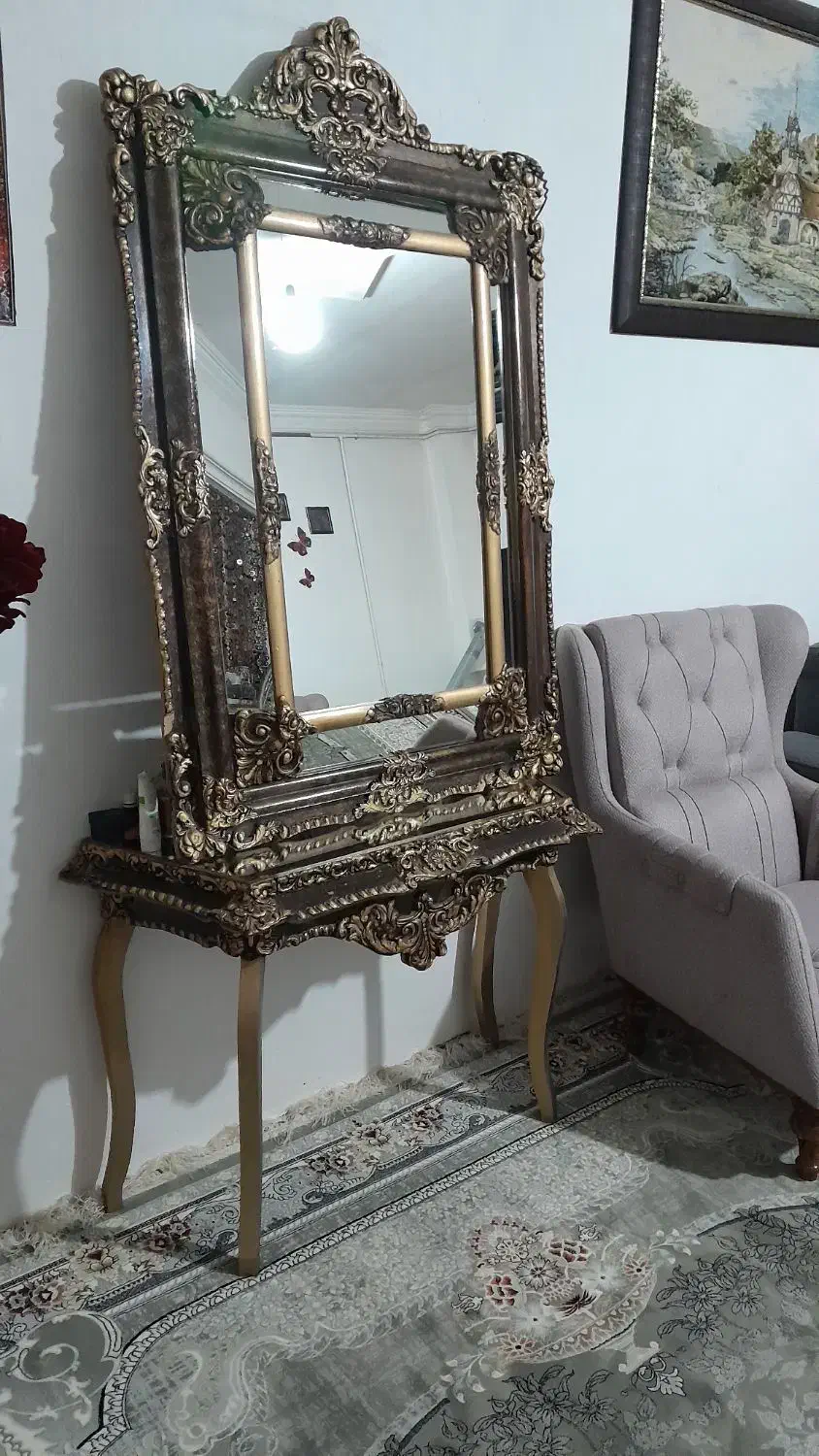 اینه کنسول|بوفه، ویترین، کنسول|مشهد, توس (بلوار توس)|دیوار