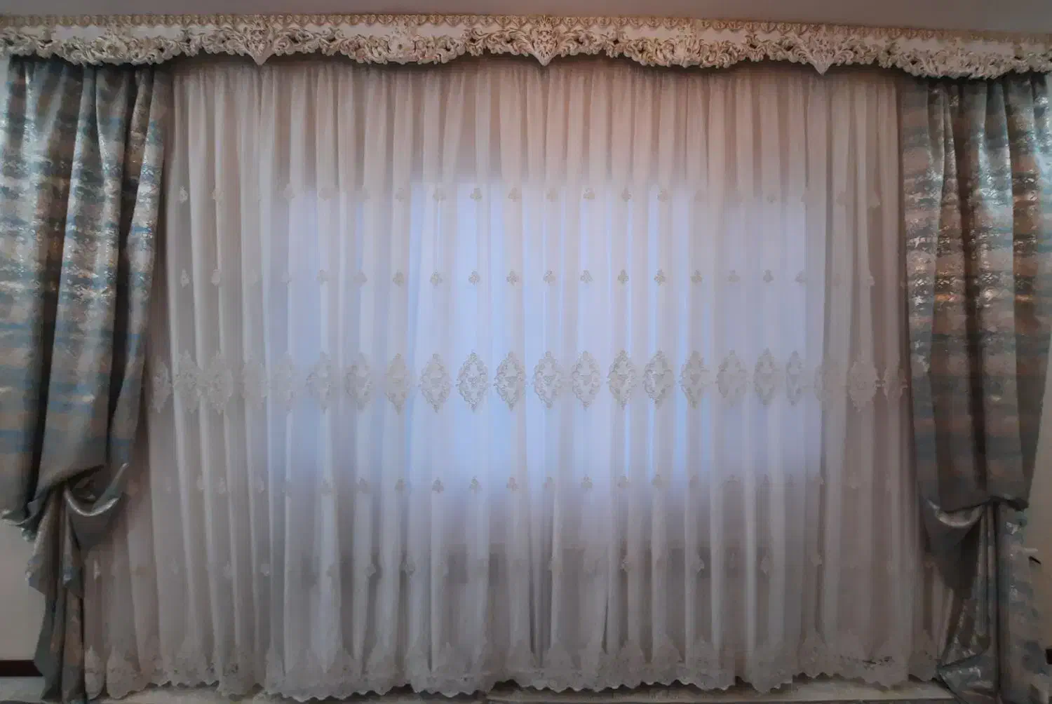 پرده برای پذیرایی|پرده، رانر، رومیزی|مشهد, چهارچشمه|دیوار