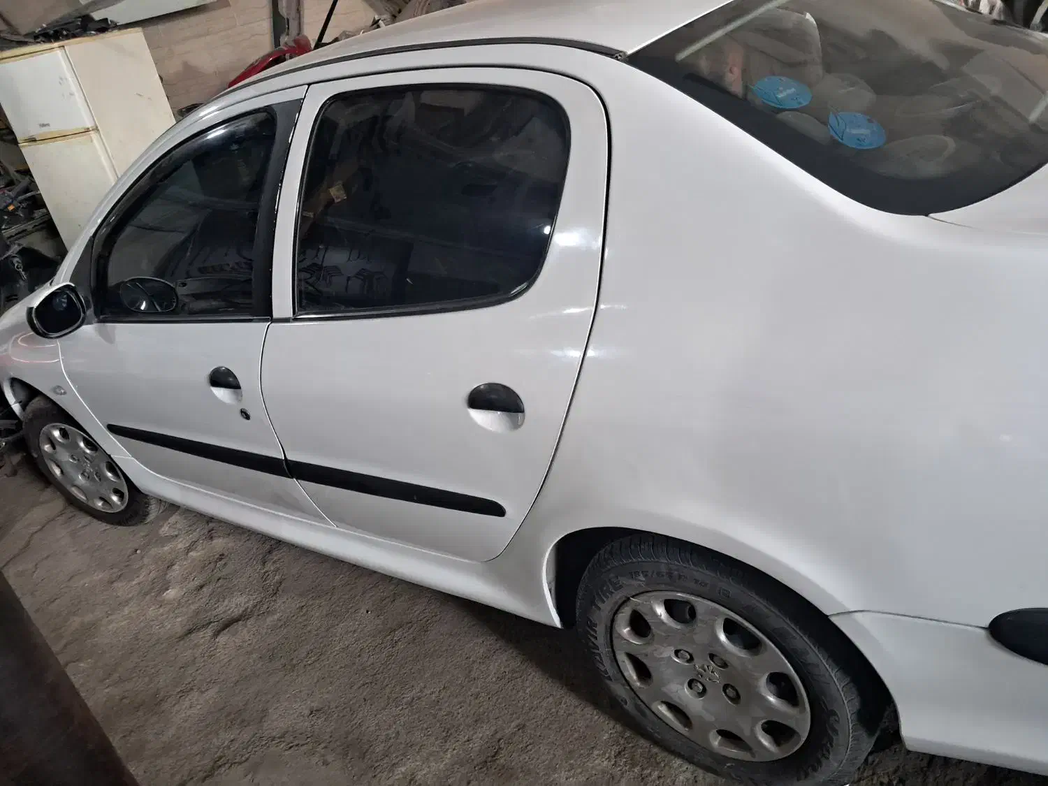 ۲۰۶اس دی وی ۸ مدل ۹۰ سفید|خودرو سواری و وانت|گرگان, |دیوار