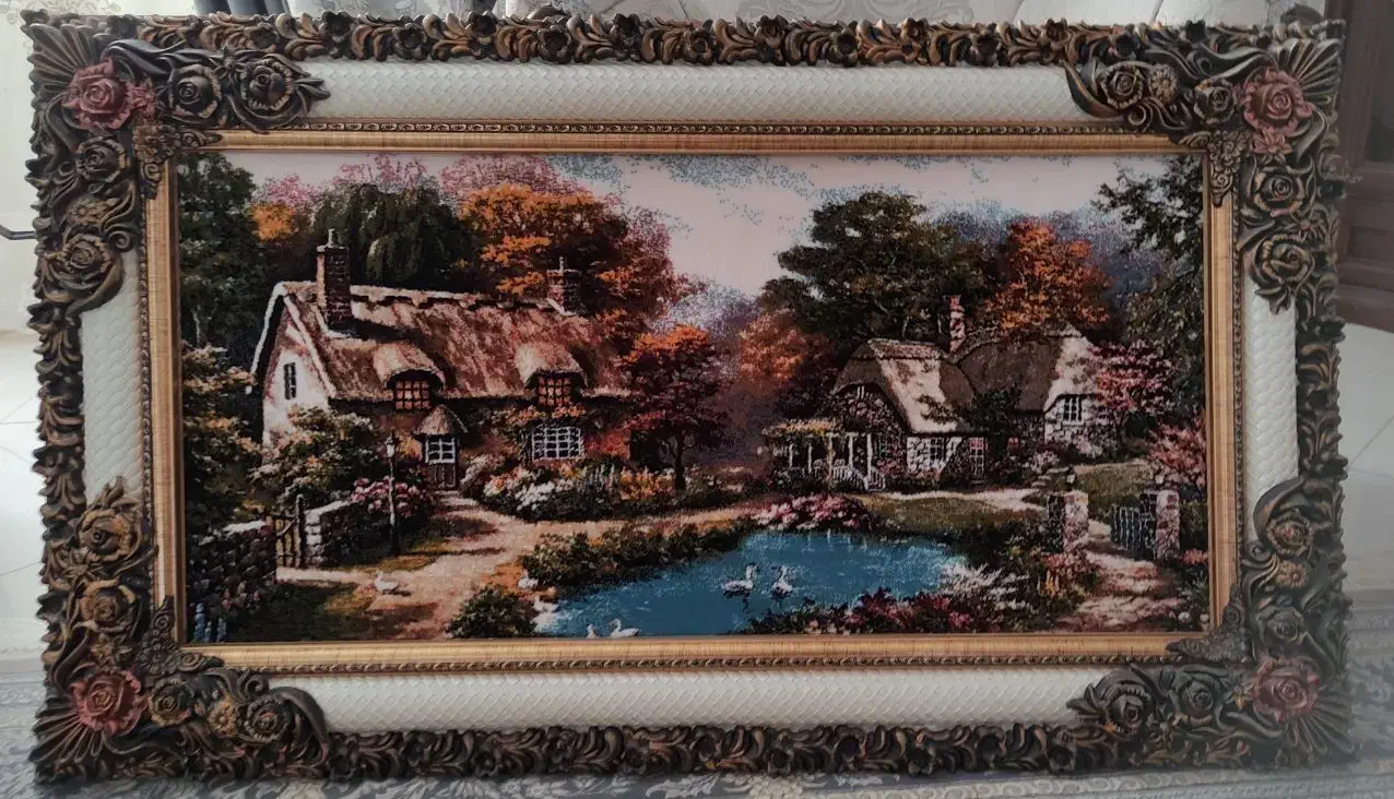 تابلو فرش سایز70*120|تابلو فرش|شهریار, شهریار|دیوار