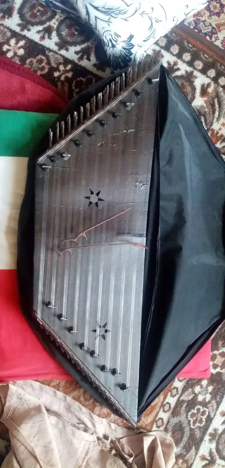 سنتور خوب وقدیمی|سازهای سنتی|تبریز, |دیوار