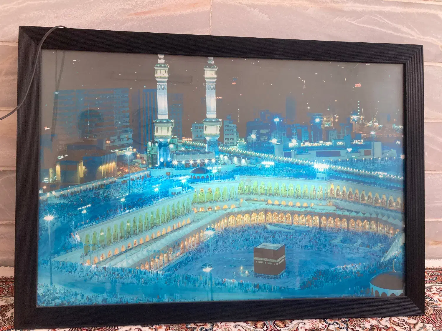 تابلو‌ چراغ دار کعبه|تابلو، نقاشی، عکس|اردکان, |دیوار