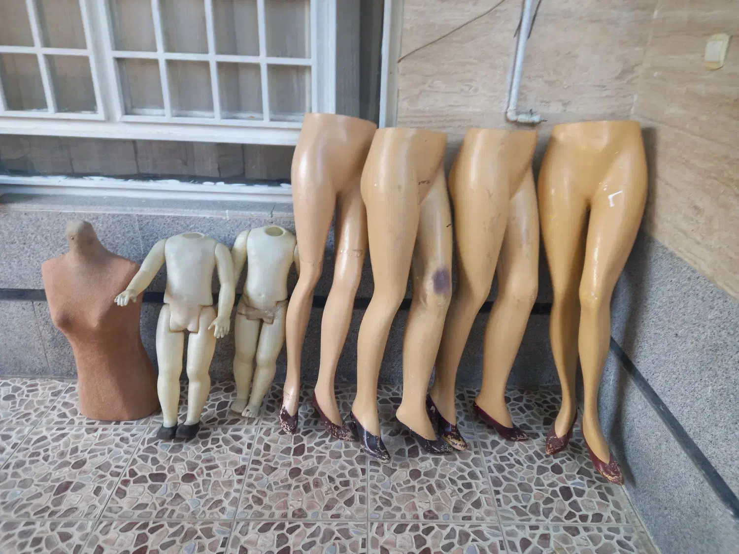 تعدادی مانکن همه باهم ۱۵۰۰ حراج واقعی|فروشگاه و مغازه|شیراز, بریجستون|دیوار